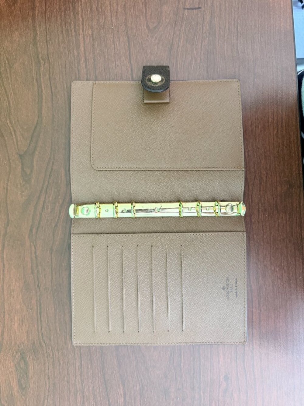 Designer Inspired Brown Monogram Personal Planner| New in Box| Dust Bag included - Picture 4 of 6